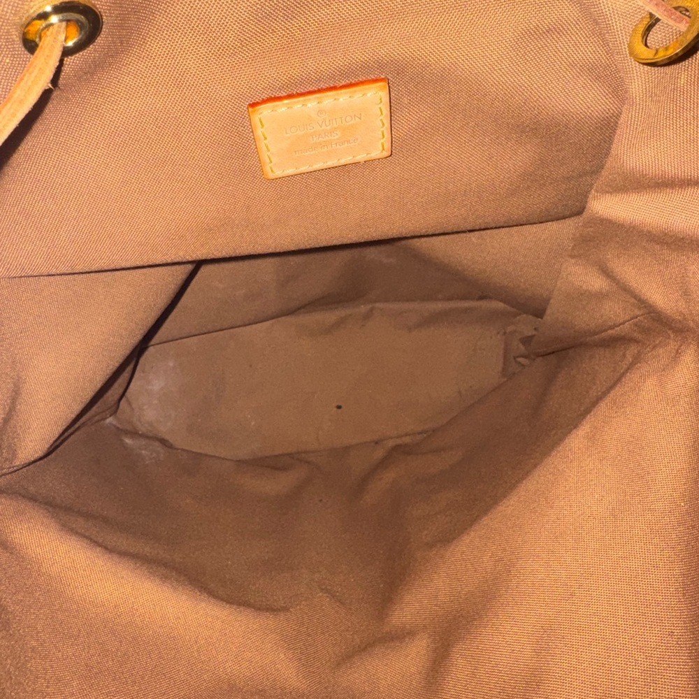 Louis Vuitton Brown and Tan Monogram Backpack - Picture 4 of 9